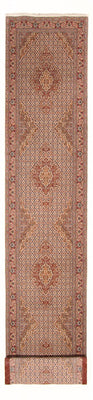 Runner Perser Rug - Tabriz - Royal - 407 x 78 cm - beige