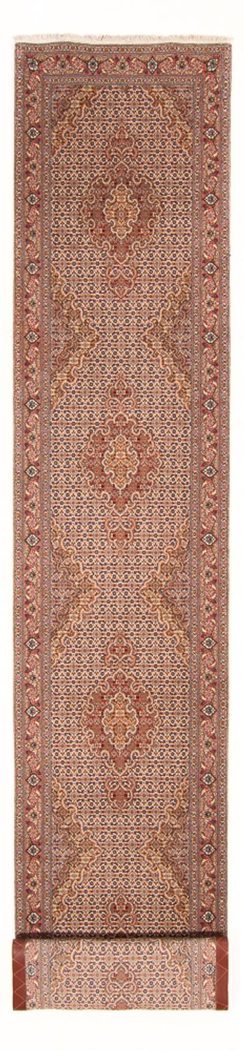 Runner Perser Rug - Tabriz - Royal - 407 x 78 cm - beige