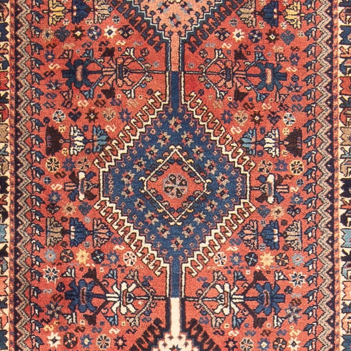 Runner Perser Rug - Nomadic - 383 x 80 cm - red