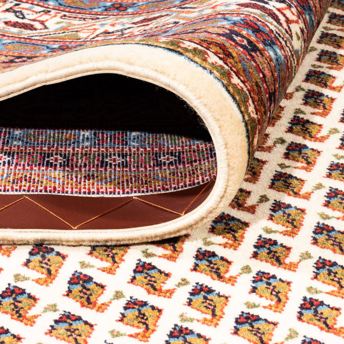 Perser Rug - Mir - 254 x 210 cm - light beige