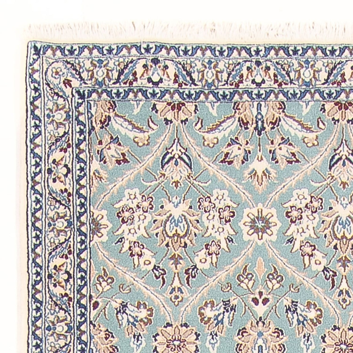 Runner Perser Rug - Nain - Premium - 375 x 75 cm - beige