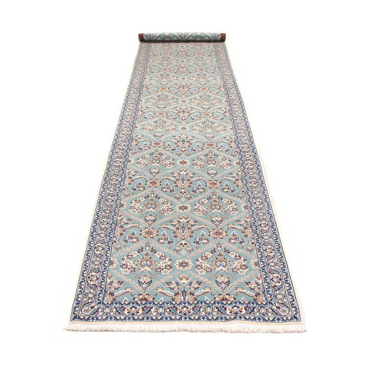 Runner Perser Rug - Nain - Premium - 375 x 75 cm - beige