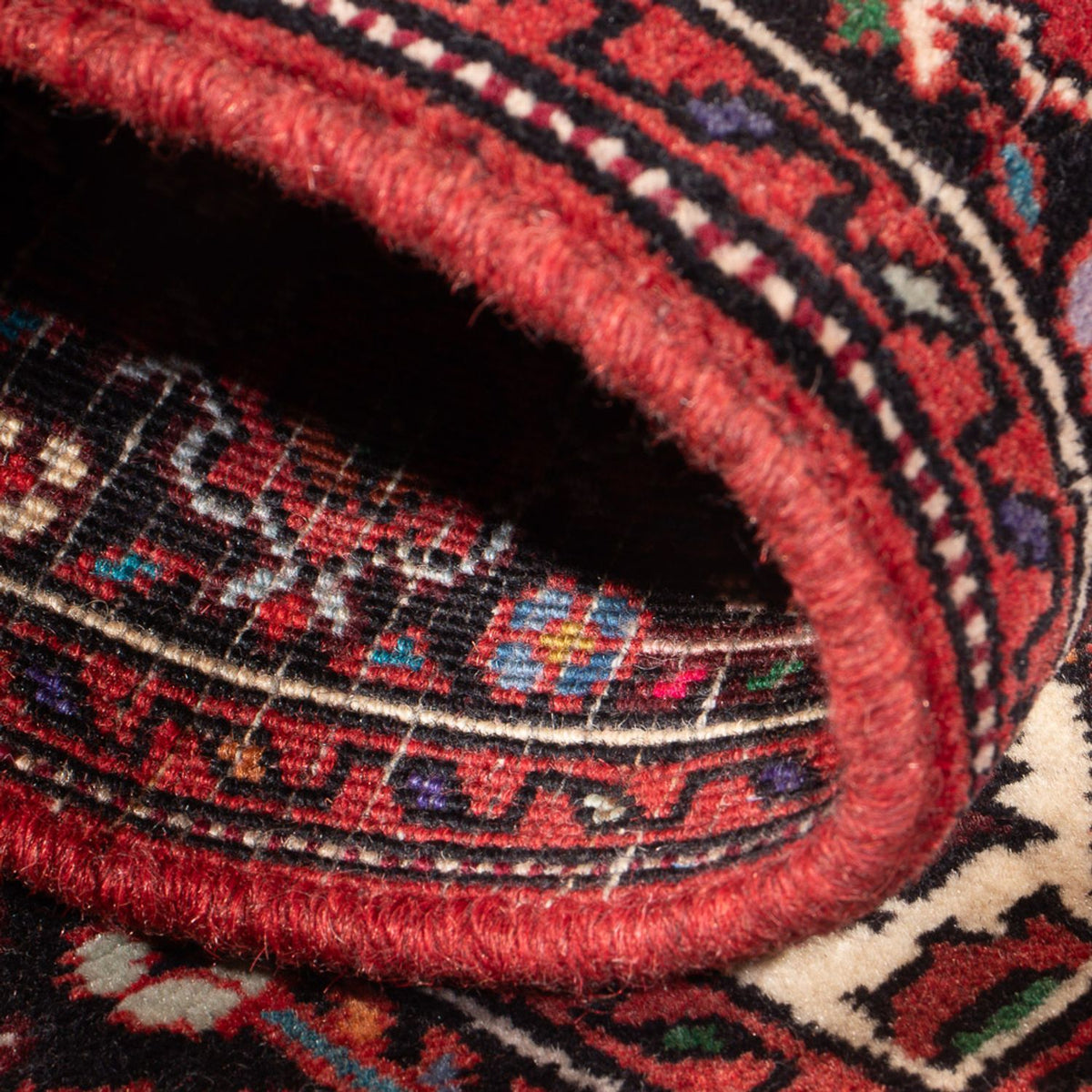 Perser Rug - Nomadic - 133 x 74 cm - rust