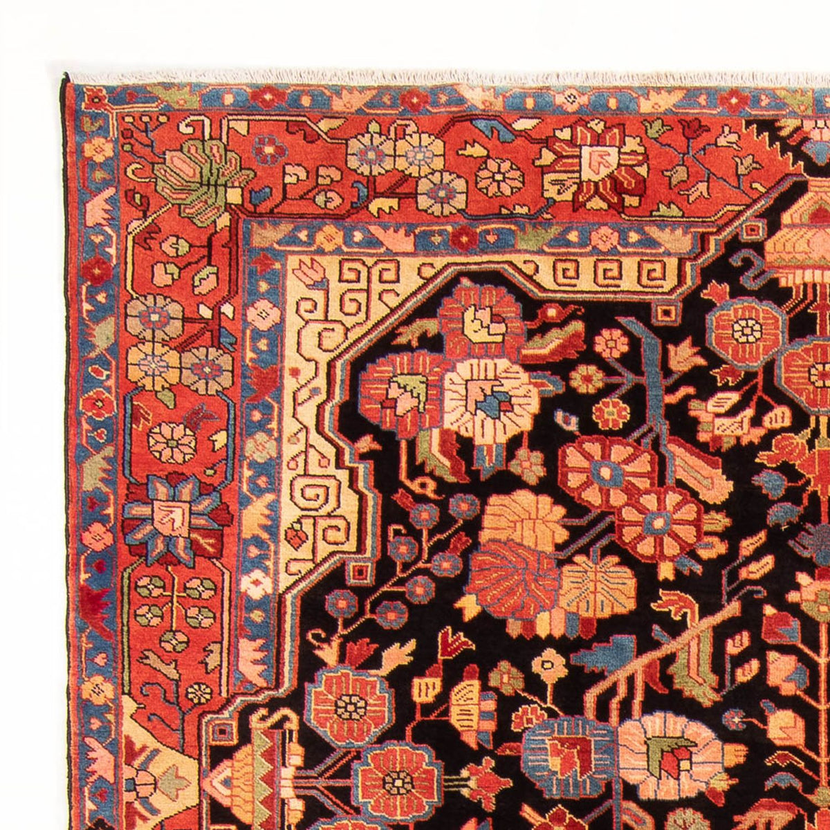 Perser Rug - Nomadic - 278 x 195 cm - dark blue