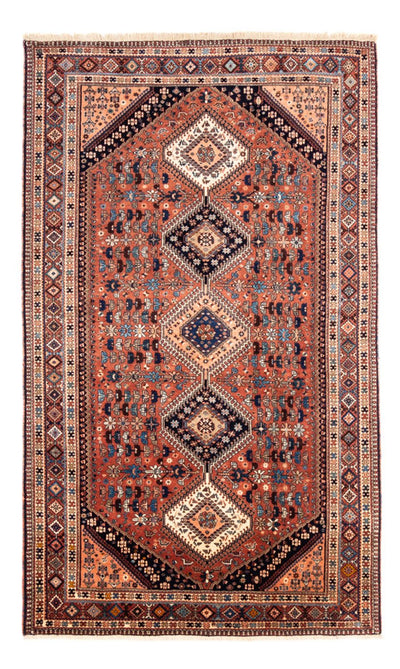 Yalameh Rug 153x240cm - Persian Rugs - red