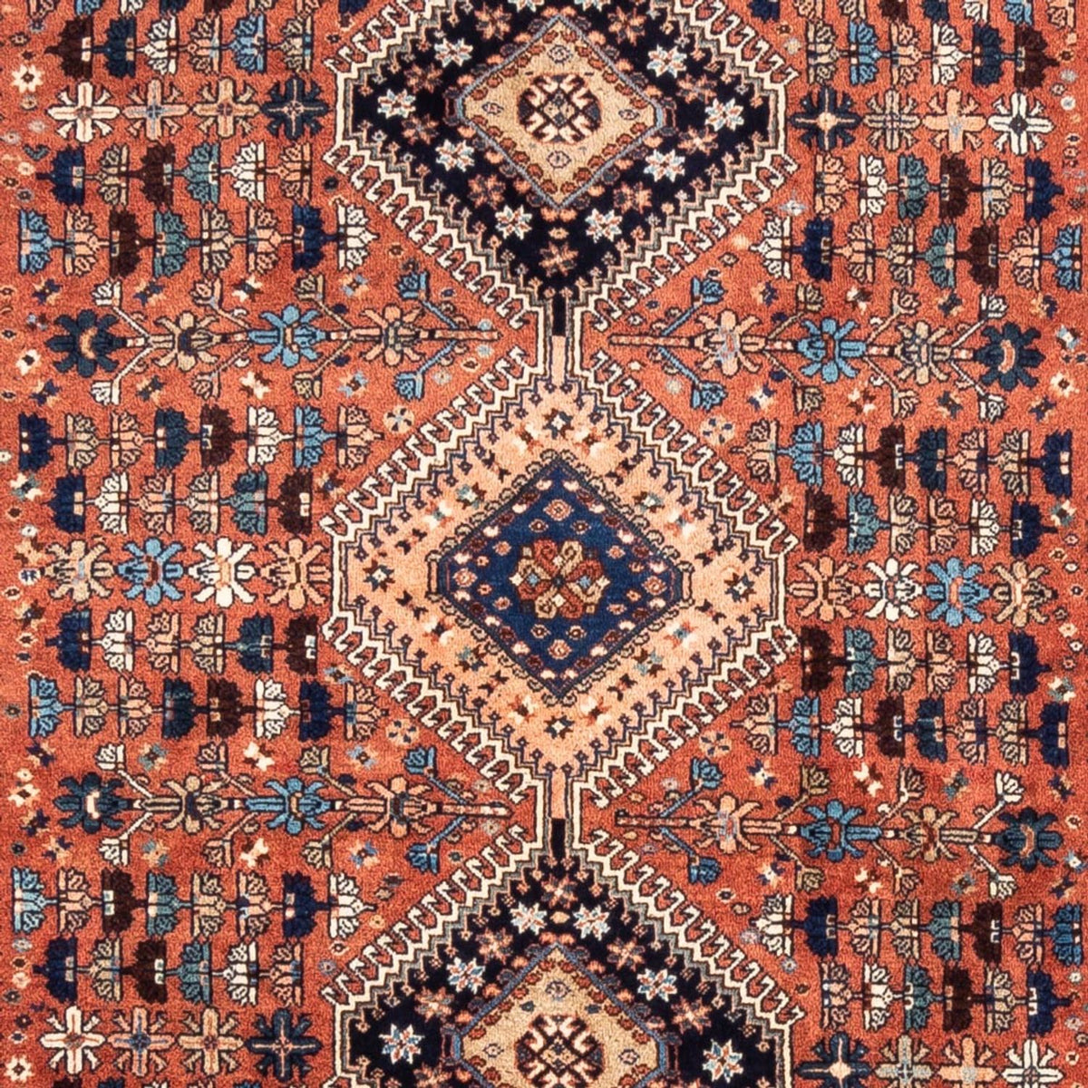 Perser Rug - Nomadic - 240 x 153 cm - red