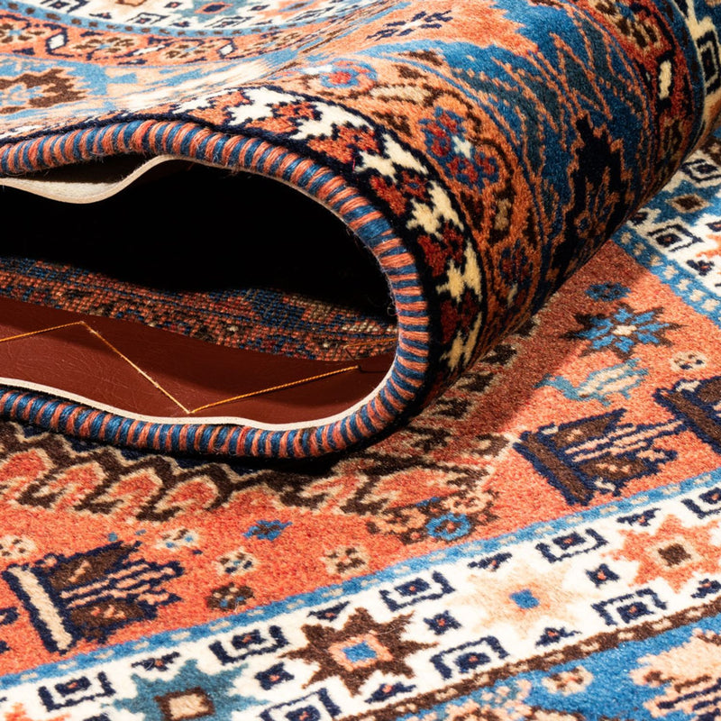 Perser Rug - Nomadic - 238 x 200 cm - dark red