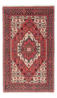 Perser Rug - Nomadic - 122 x 83 cm - red