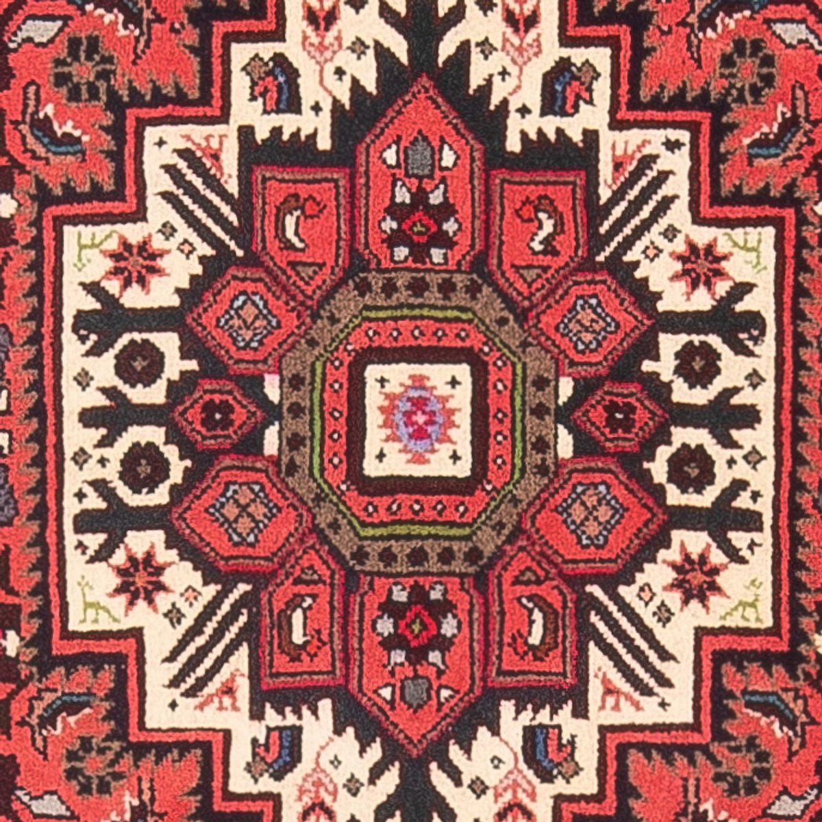 Perser Rug - Nomadic - 122 x 83 cm - red