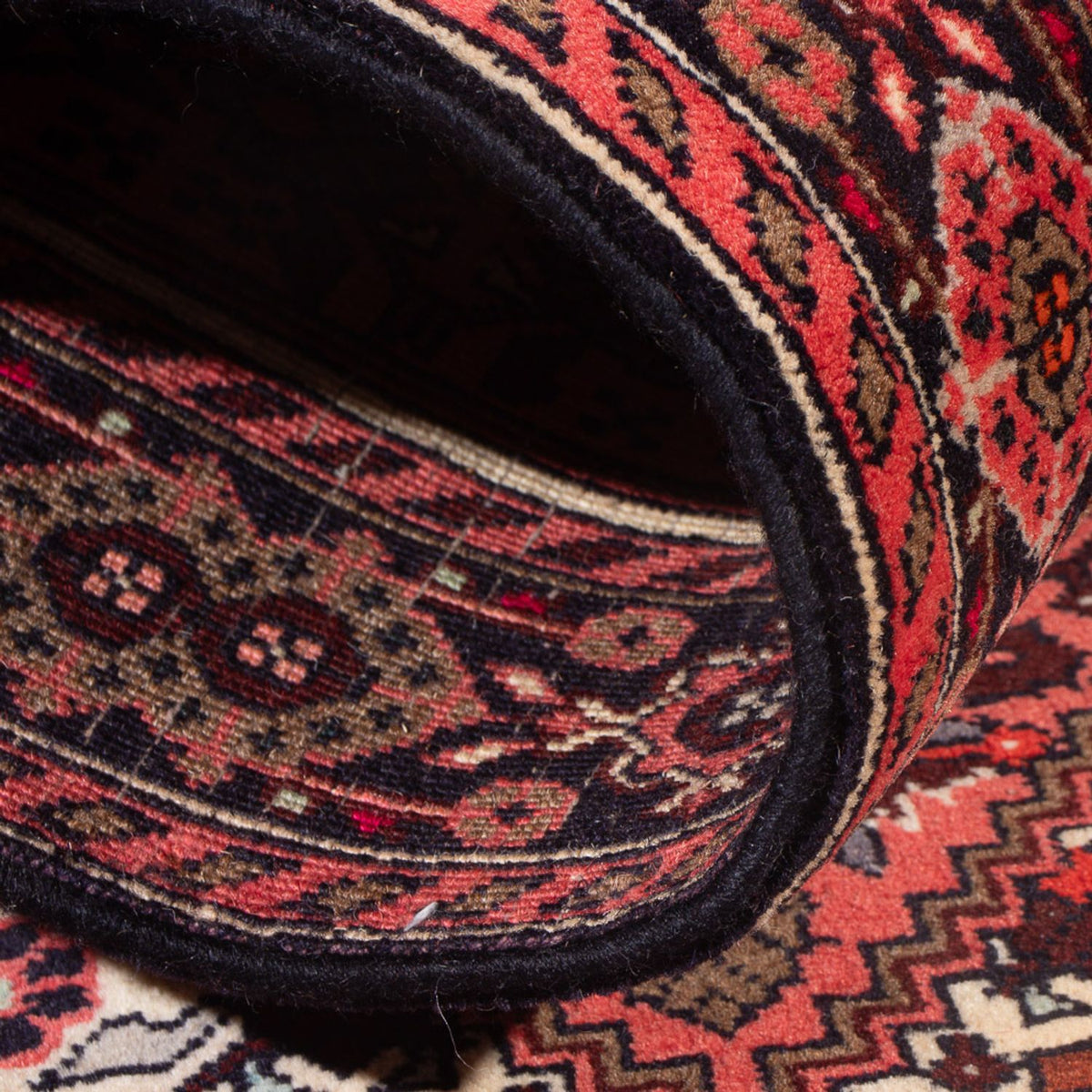 Perser Rug - Nomadic - 122 x 83 cm - red