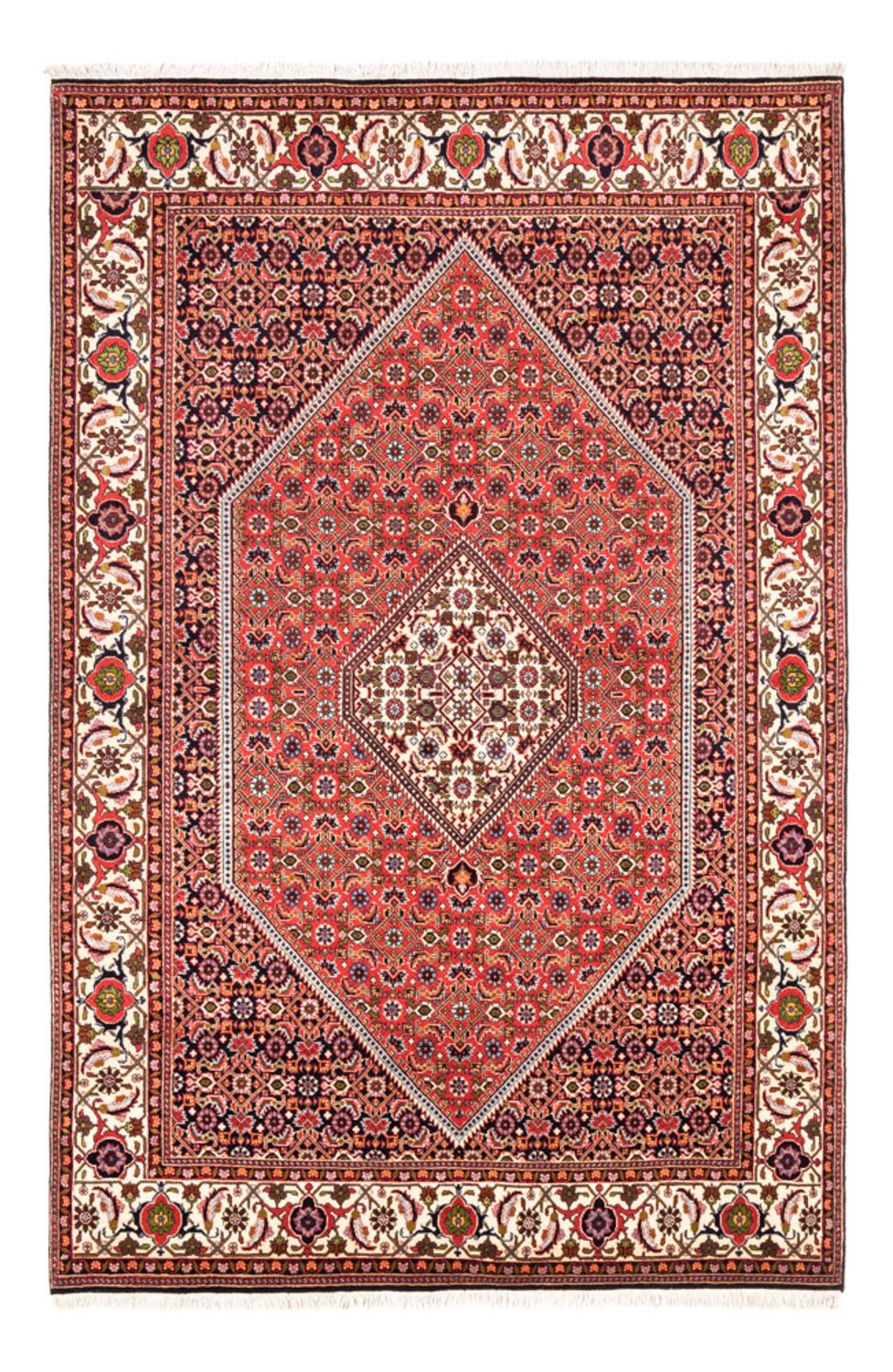 Perser Rug - Bidjar - 247 x 168 cm - red