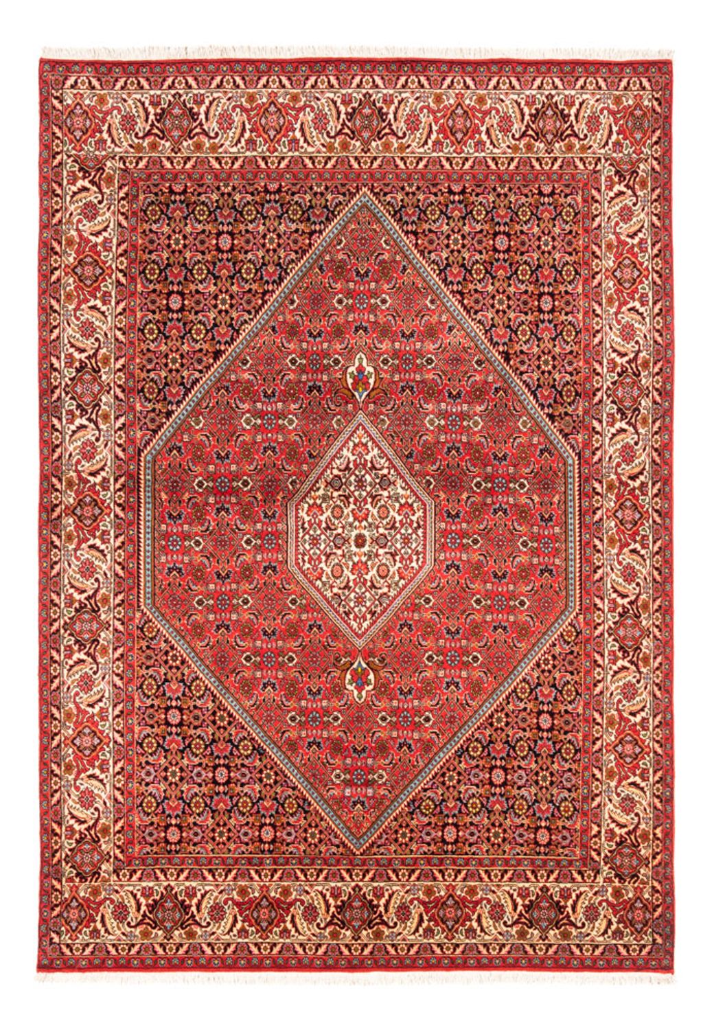 Perser Rug - Bidjar - 234 x 176 cm - red