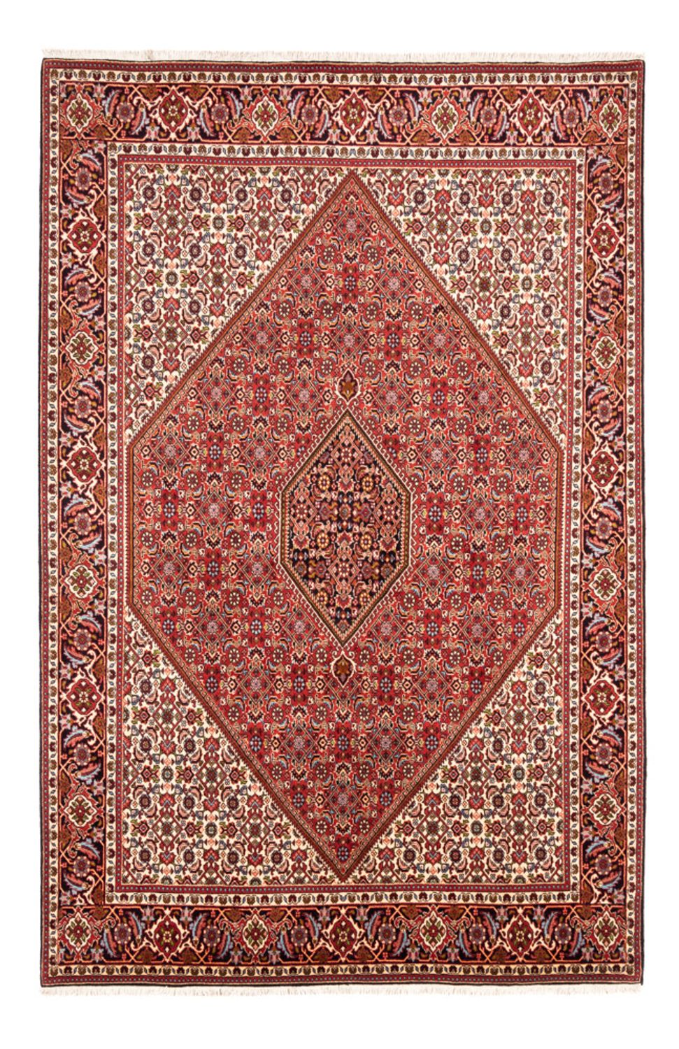 Perser Rug - Bidjar - 247 x 172 cm - red
