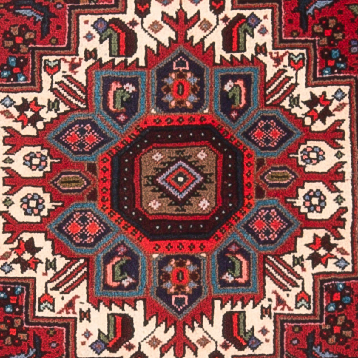 Perser Rug - Nomadic - 119 x 80 cm - red