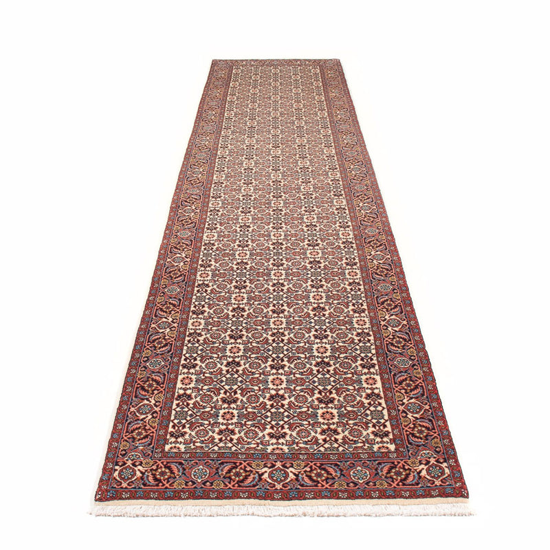Runner Perser Rug - Bidjar - 398 x 85 cm - beige