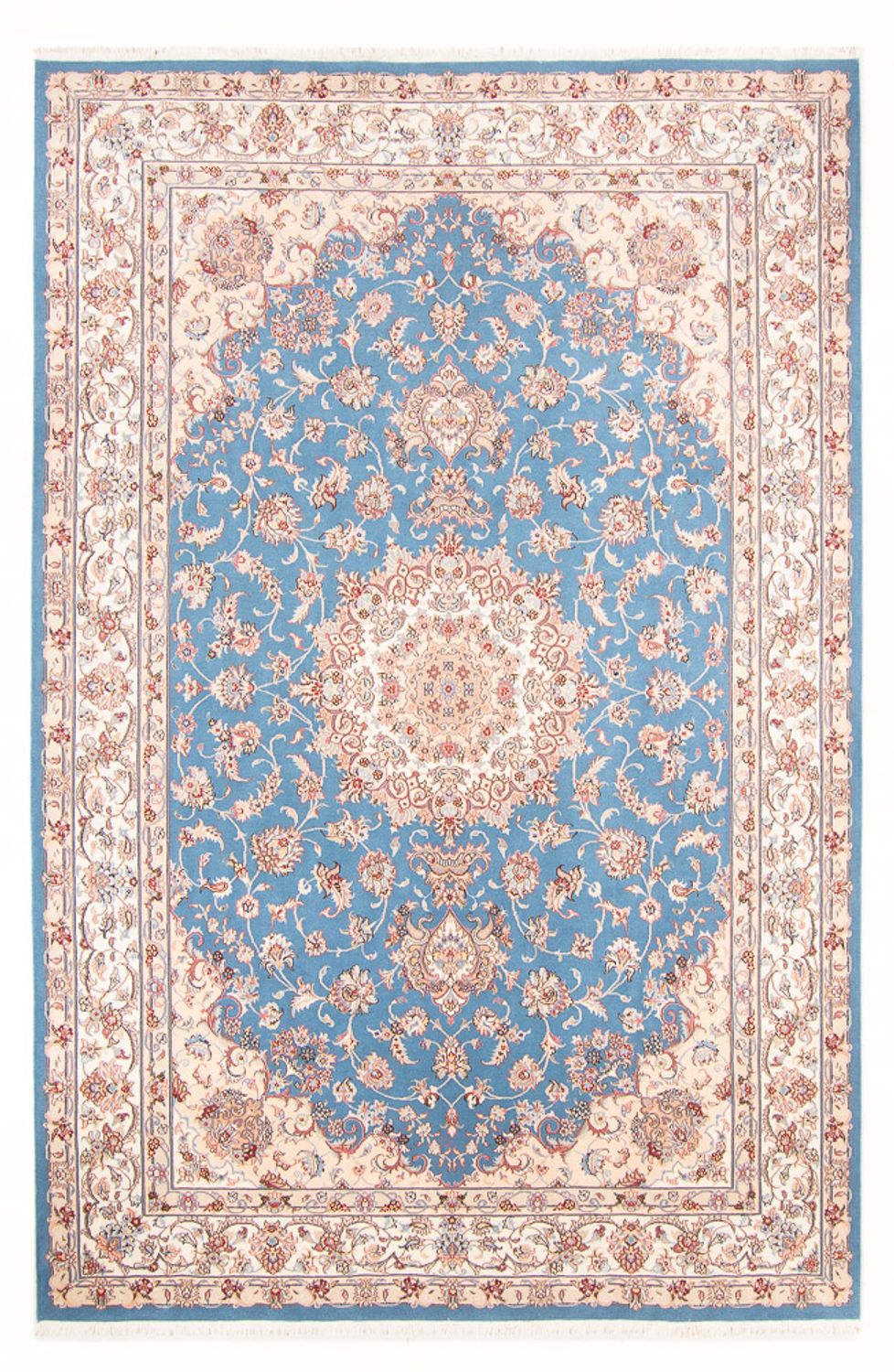 Perser Rug - Tabriz - Royal - 298 x 197 cm - light blue
