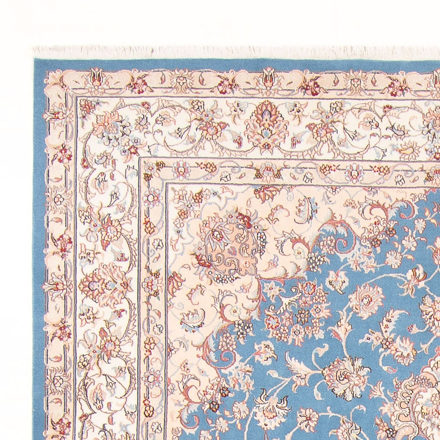 Perser Rug - Tabriz - Royal - 298 x 197 cm - light blue