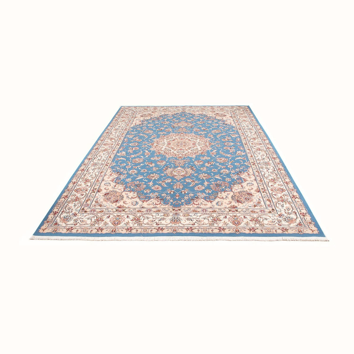 Perser Rug - Tabriz - Royal - 298 x 197 cm - light blue