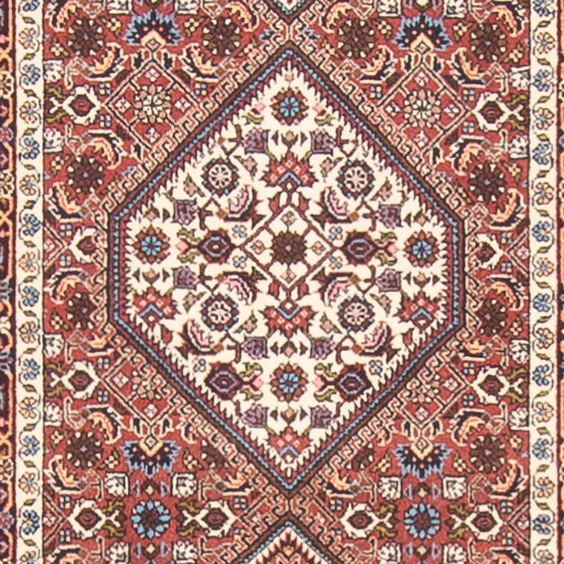 Runner Perser Rug - Bidjar - 395 x 84 cm - red