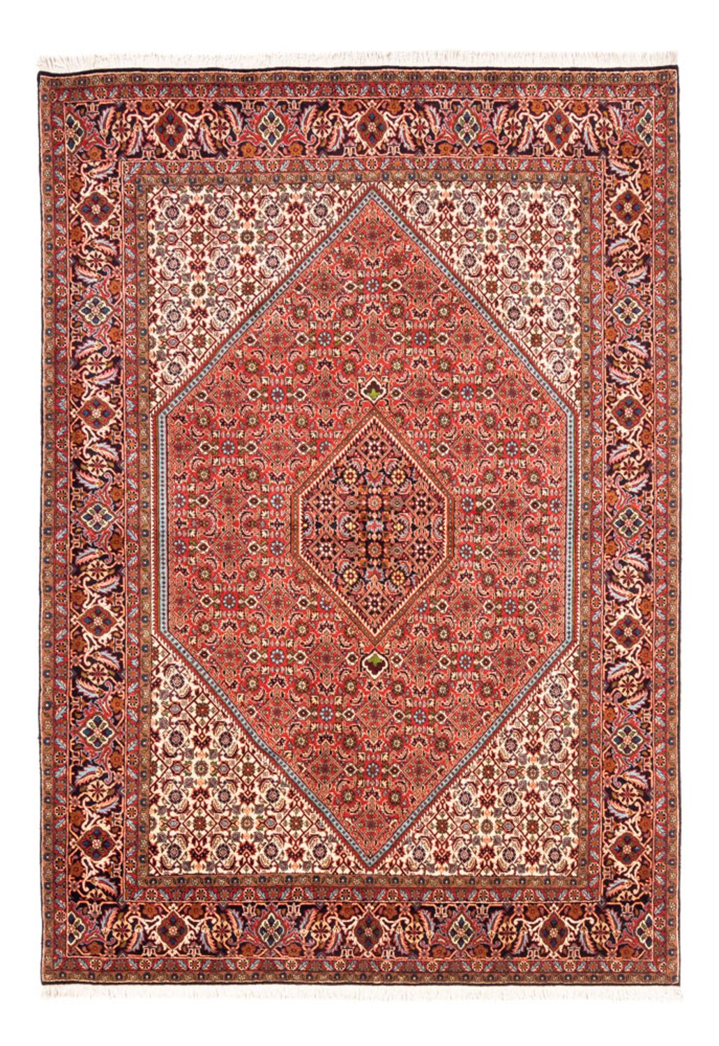 Perser Rug - Bidjar - 253 x 168 cm - red
