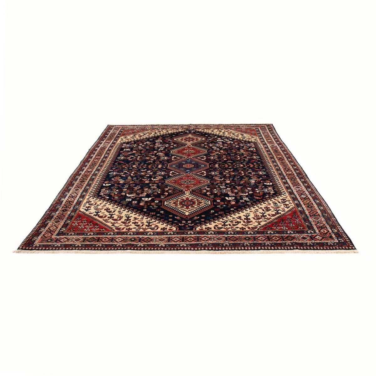 Perser Rug - Nomadic - 294 x 198 cm - dark blue