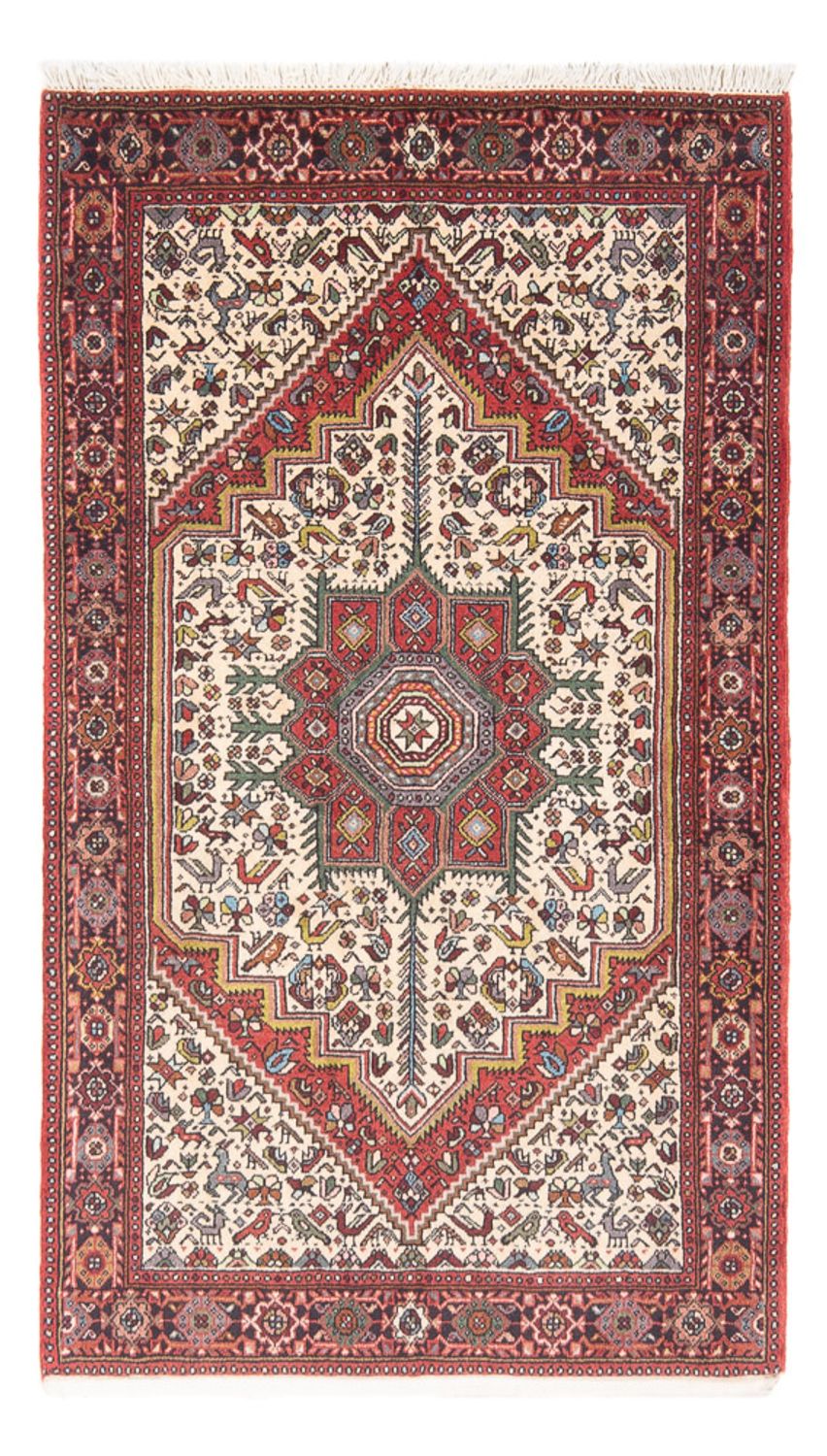 Perser Rug - Nomadic - 126 x 80 cm - cream