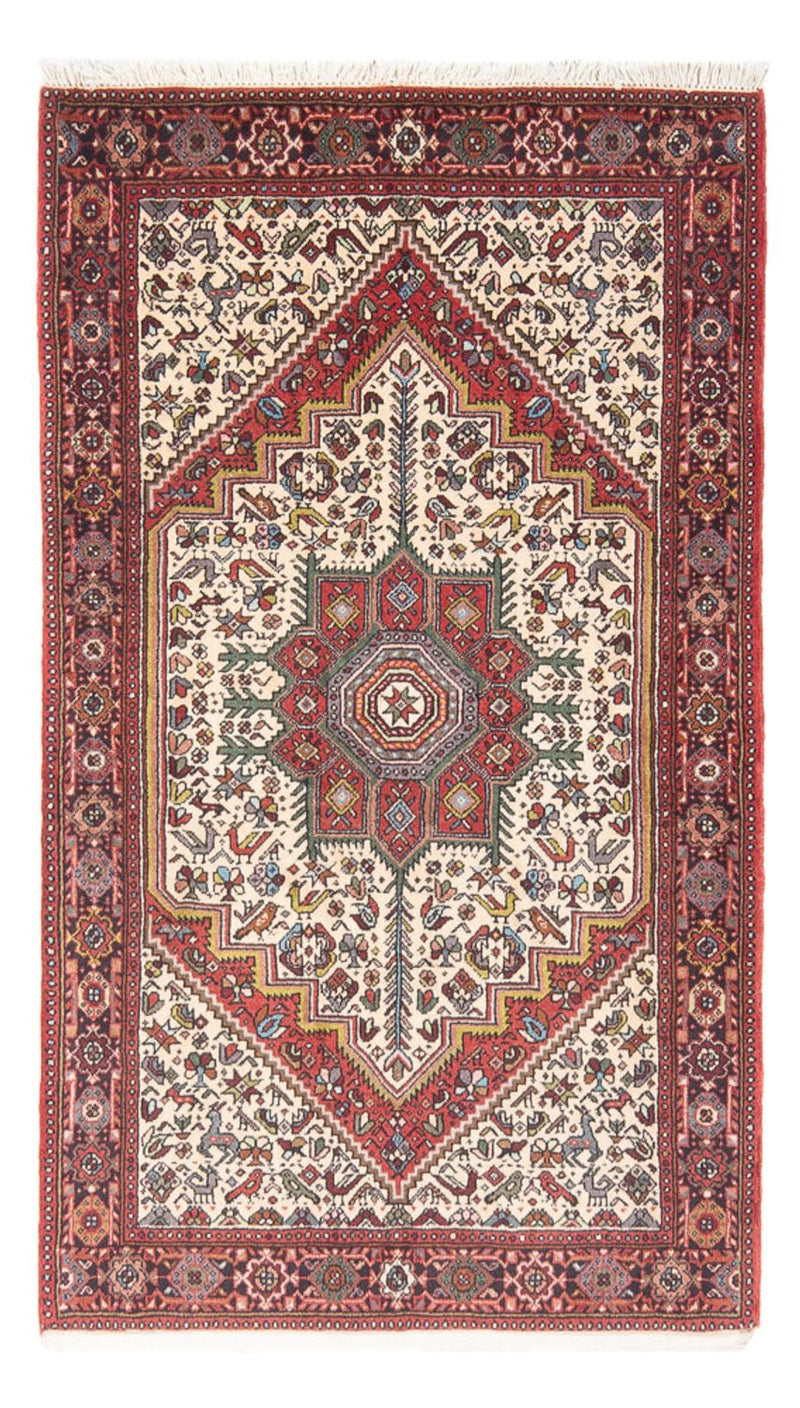 Perser Rug - Nomadic - 126 x 80 cm - cream