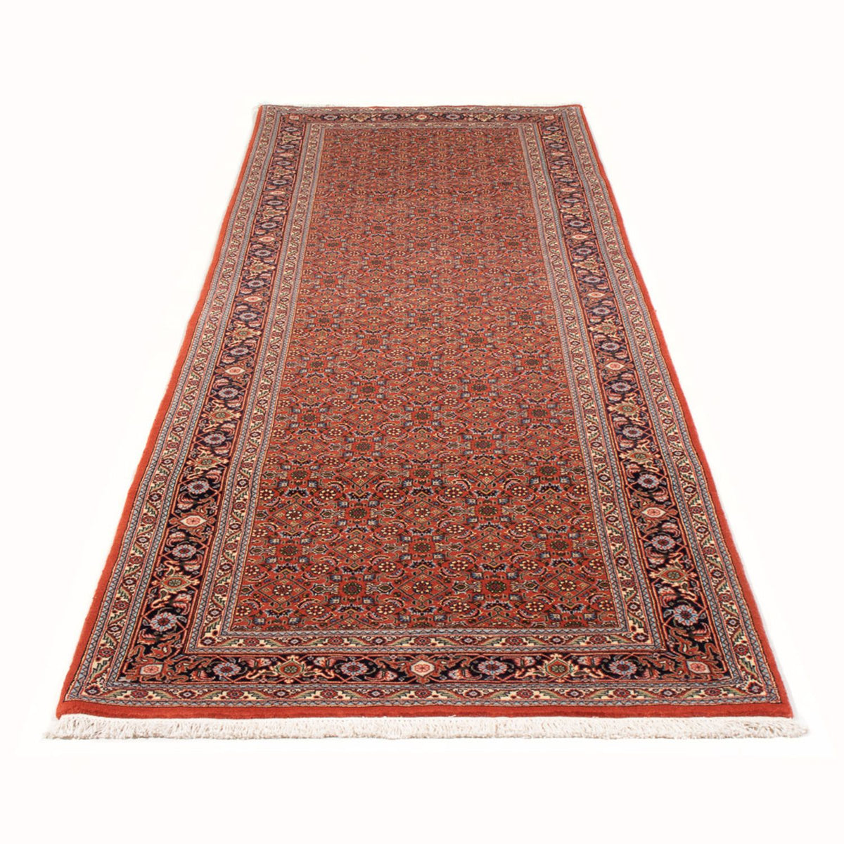 Runner Perser Rug - Bidjar - 300 x 100 cm - red
