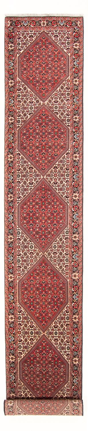 Runner Perser Rug - Bidjar - 406 x 65 cm - beige