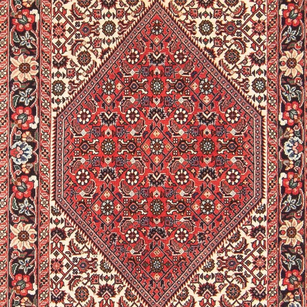 Runner Perser Rug - Bidjar - 406 x 65 cm - beige