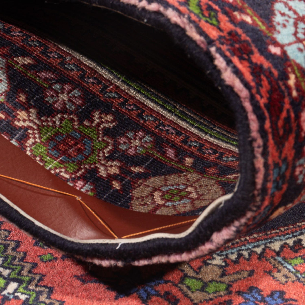 Perser Rug - Nomadic - 132 x 76 cm - cream