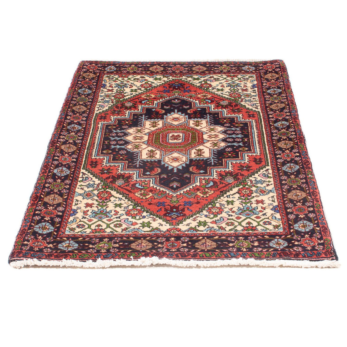 Perser Rug - Nomadic - 132 x 76 cm - cream