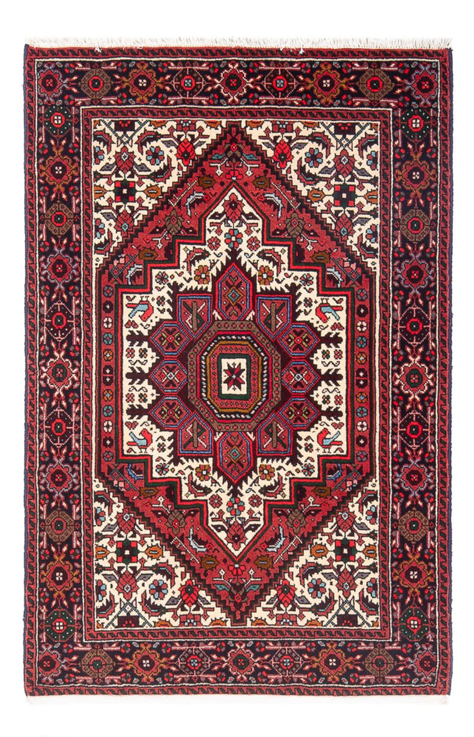 Perser Rug - Nomadic - 120 x 81 cm - red