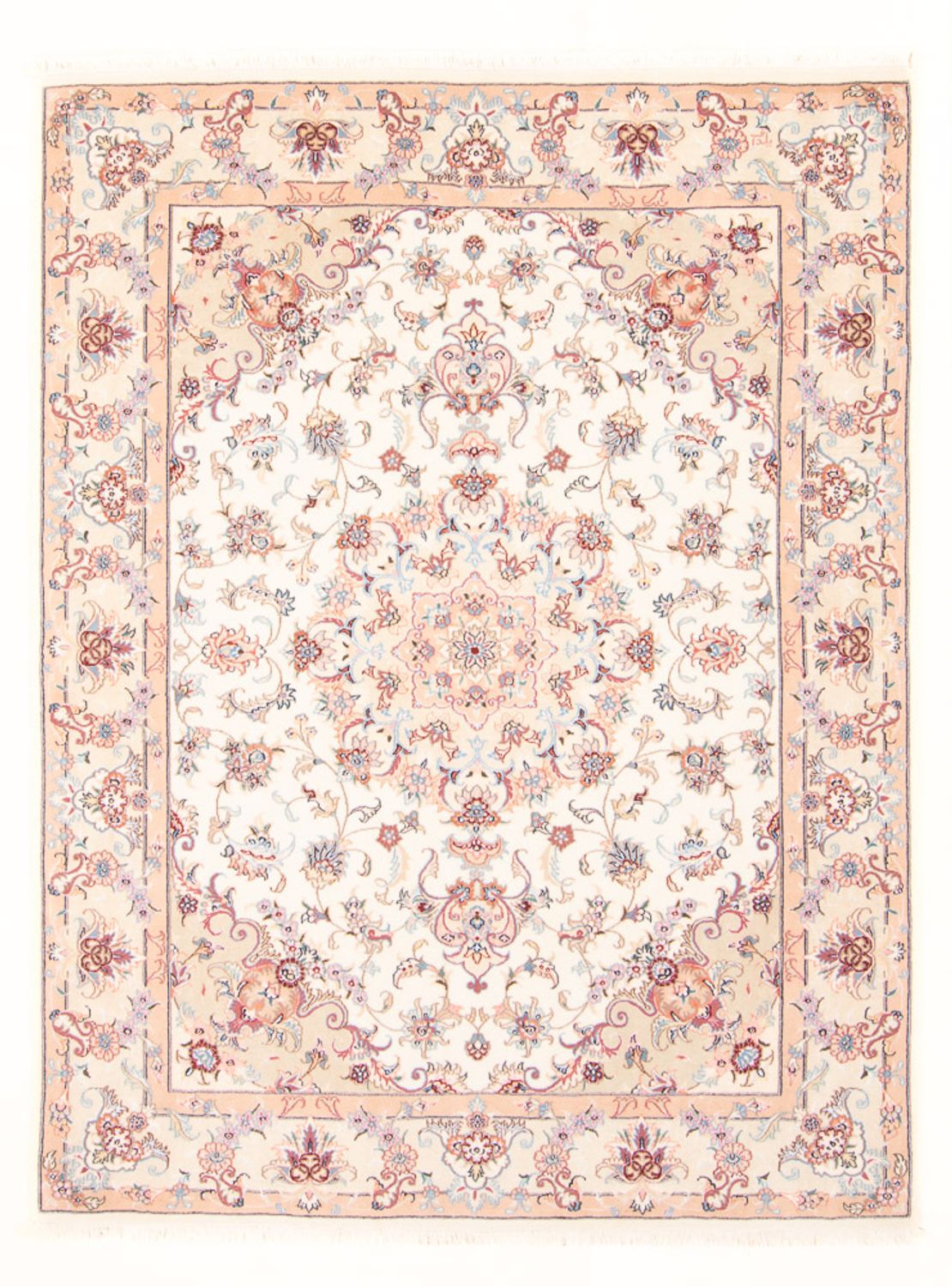 Perser Rug - Tabriz - Royal - 200 x 147 cm - cream