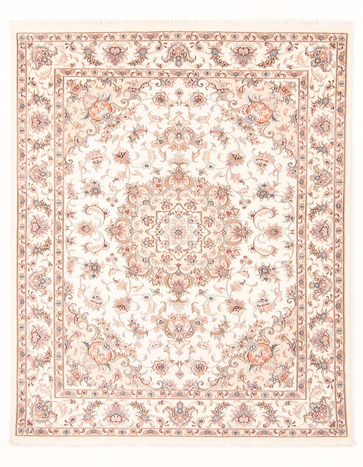 Perser Rug - Tabriz - Royal - 197 x 152 cm - cream