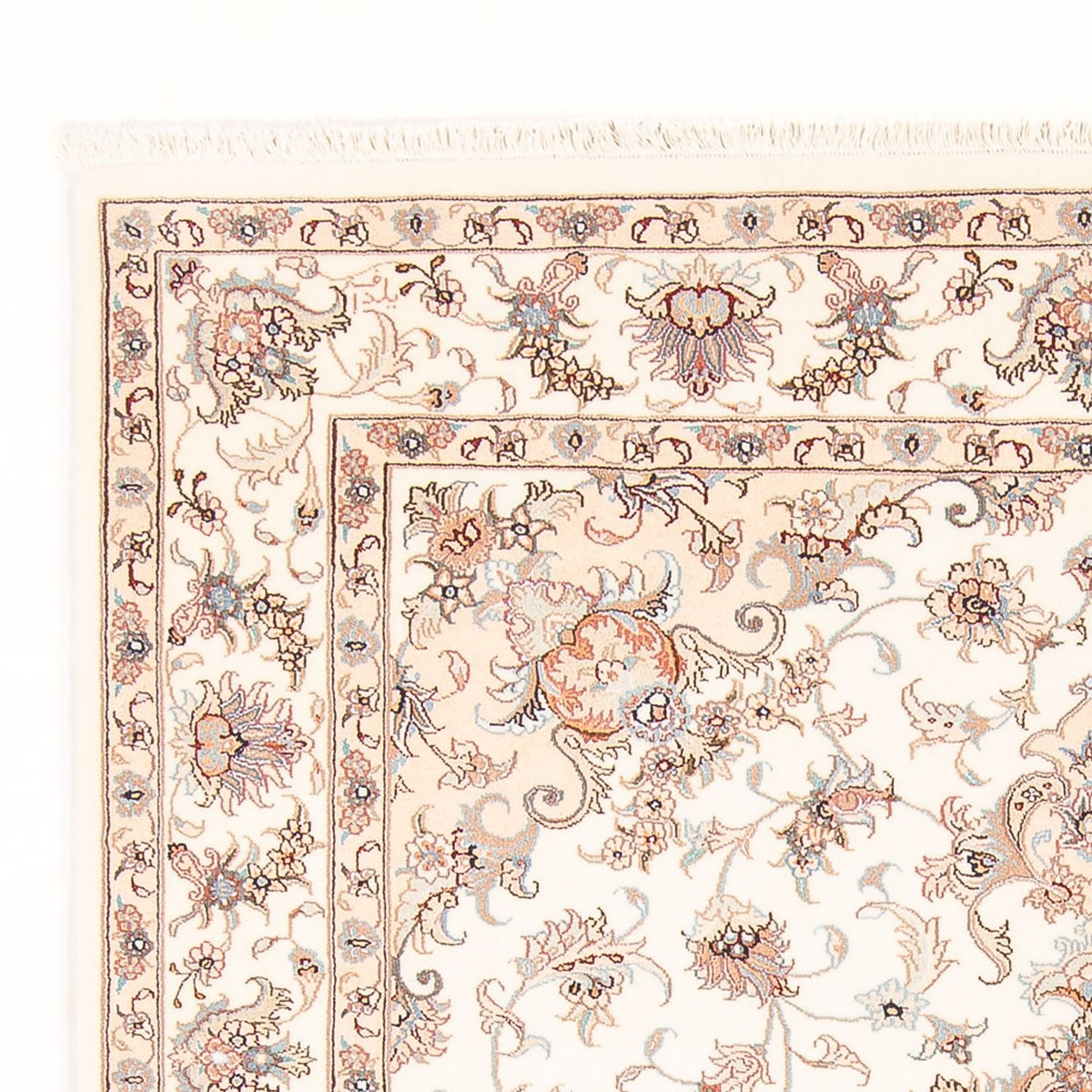 Perser Rug - Tabriz - Royal - 197 x 152 cm - cream
