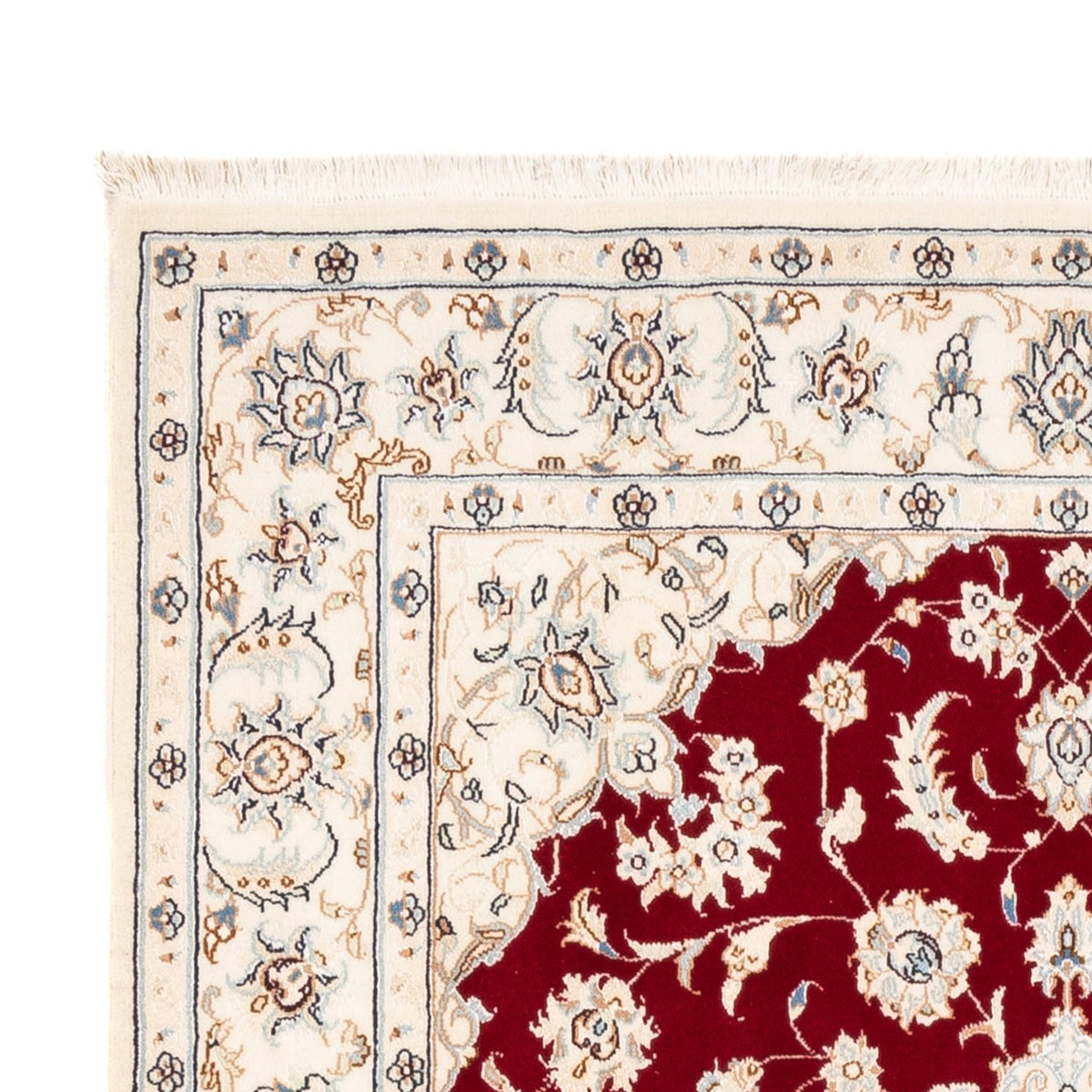 Perser Rug - Nain - Premium - 176 x 117 cm - red