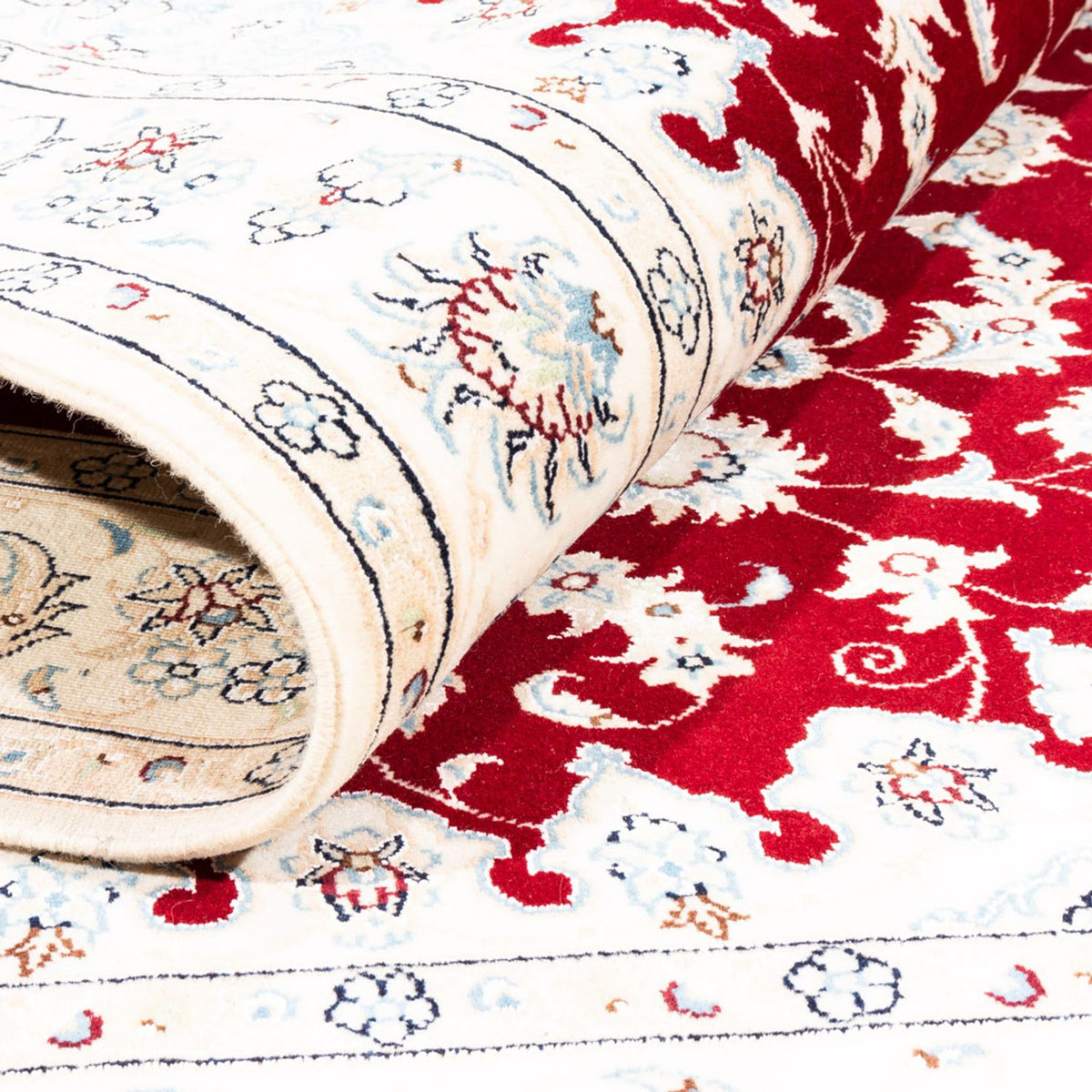 Perser Rug - Nain - Premium - 176 x 119 cm - red