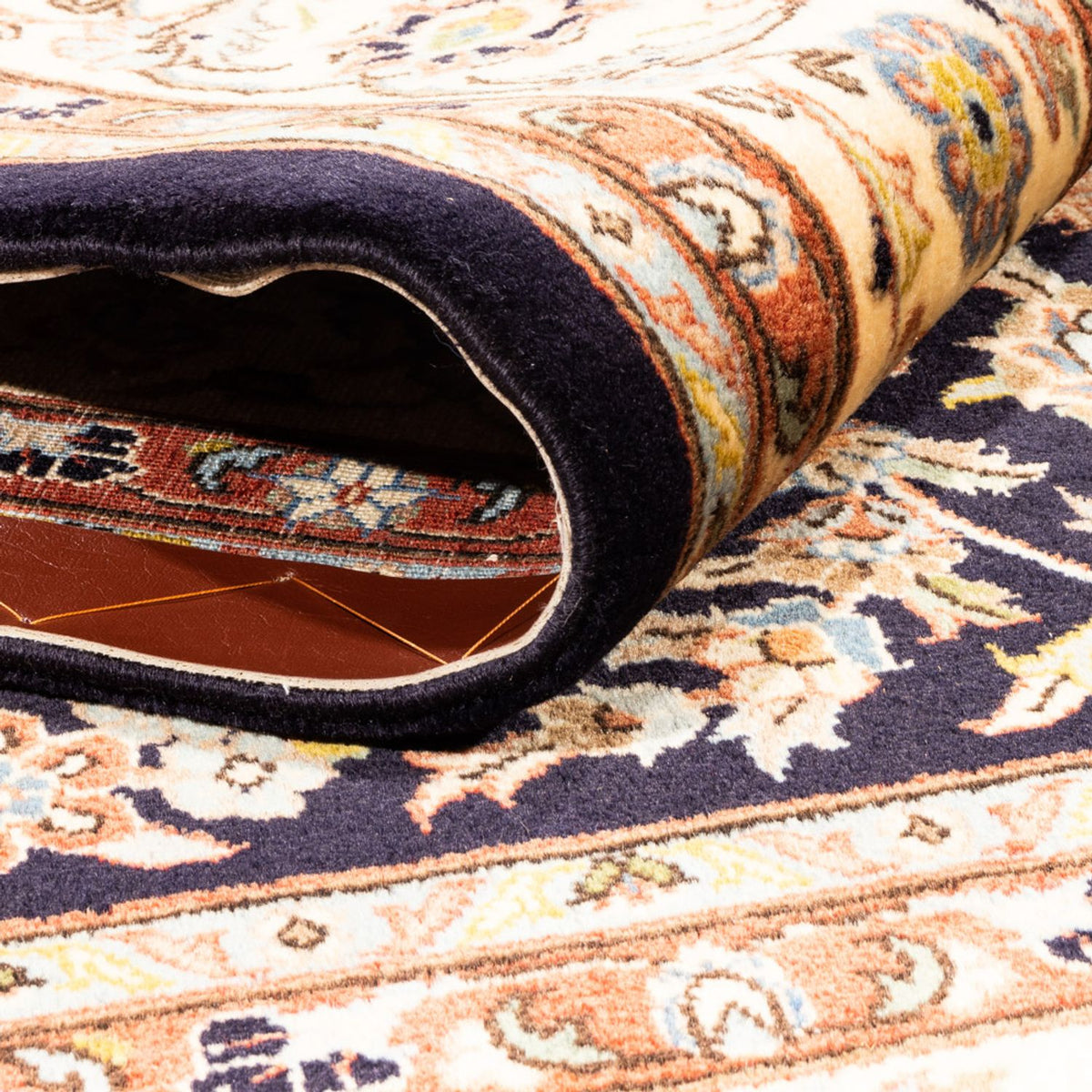 Perser Rug - Classic square  - 217 x 196 cm - dark beige