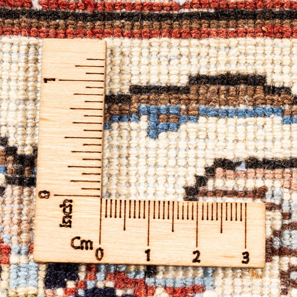 Perser Rug - Classic square  - 217 x 196 cm - dark beige