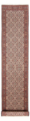 Runner Perser Rug - Bidjar - 397 x 85 cm - cream