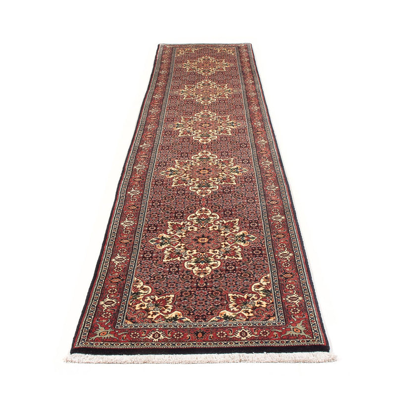Runner Perser Rug - Bidjar - 357 x 70 cm - dark blue