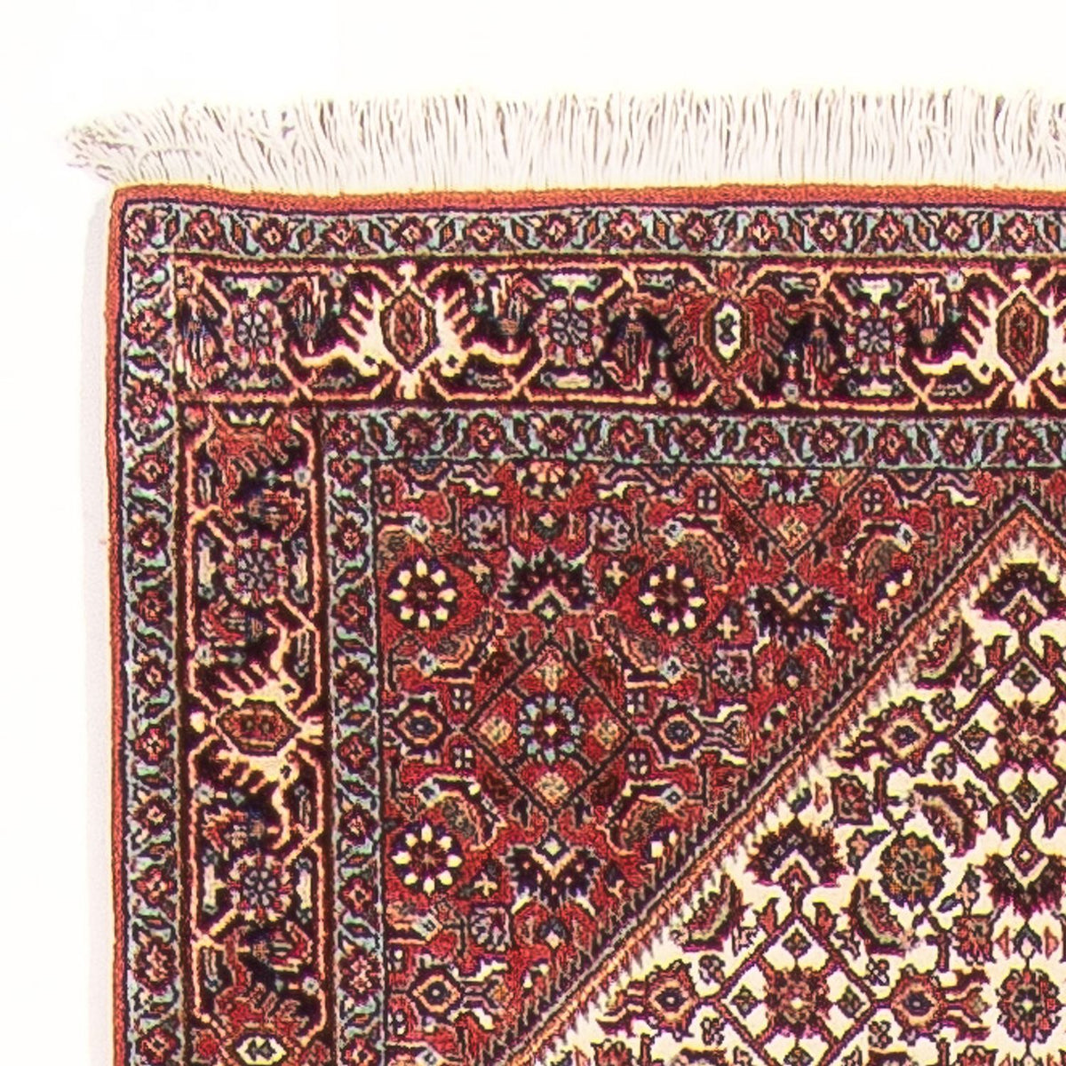 Runner Perser Rug - Bidjar - 384 x 77 cm - red