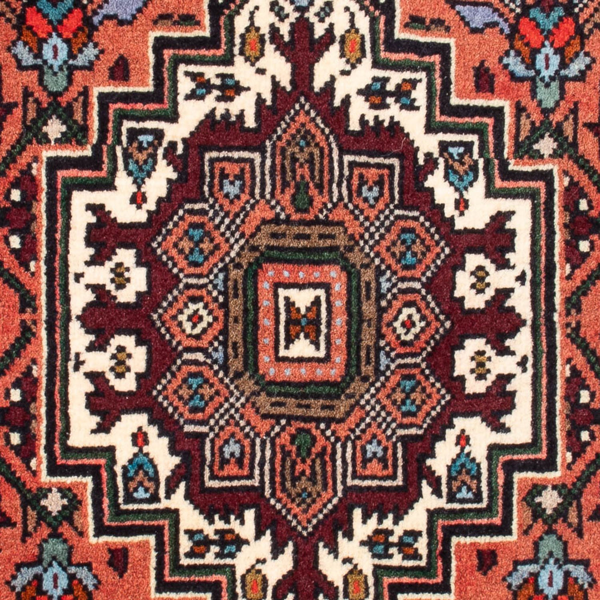 Perser Rug - Nomadic - 88 x 55 cm - red