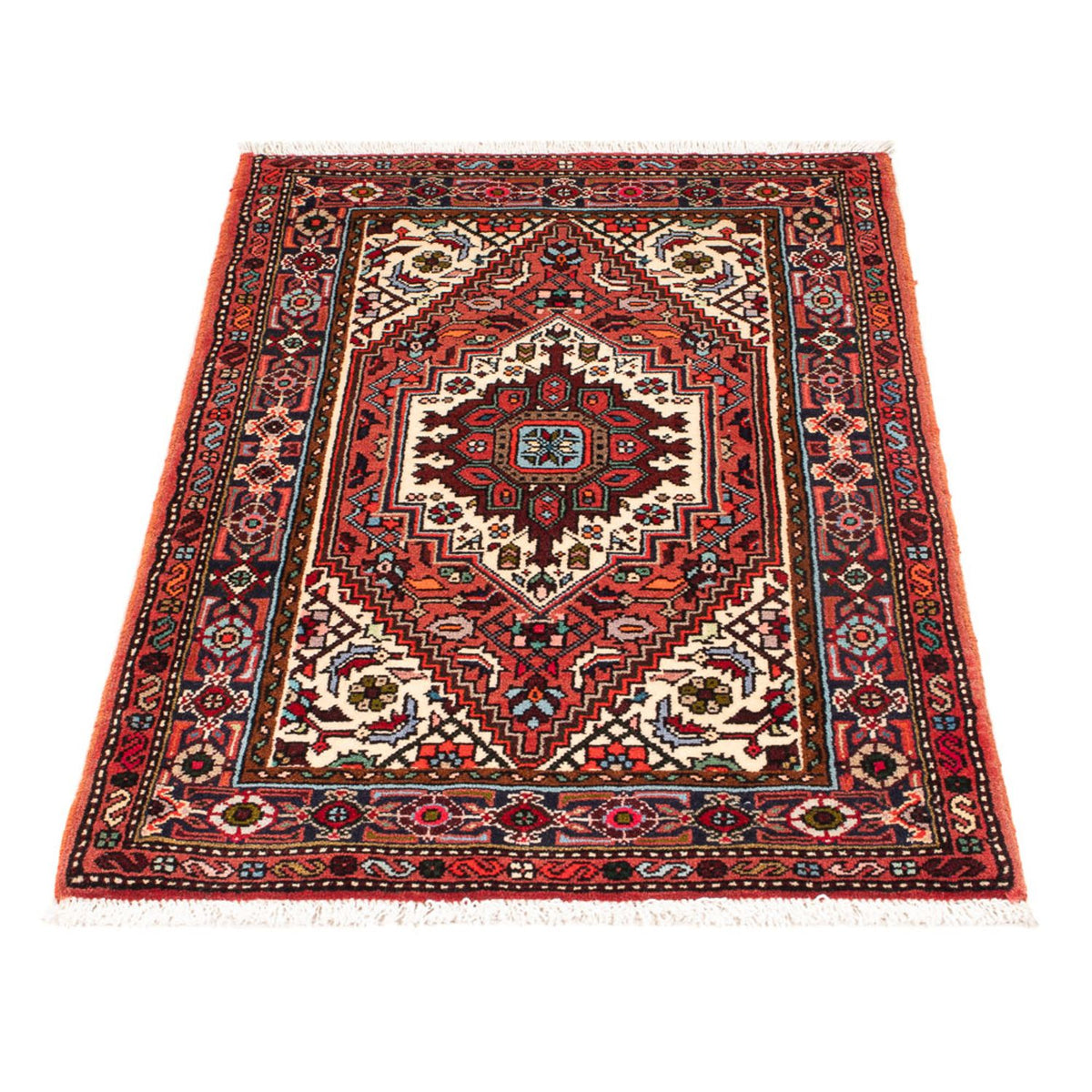 Perser Rug - Nomadic - 94 x 56 cm - red