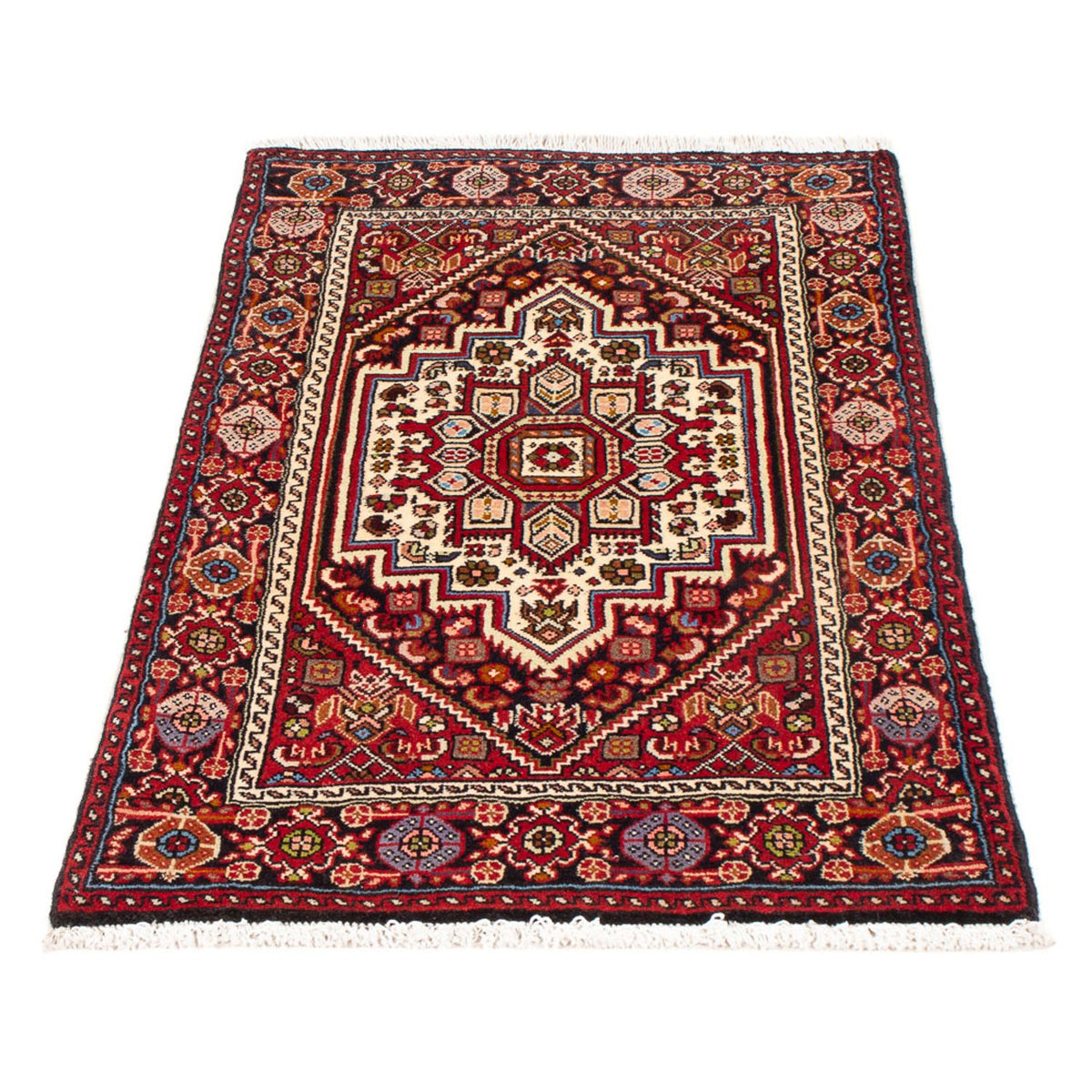 Perser Rug - Nomadic - 100 x 57 cm - red