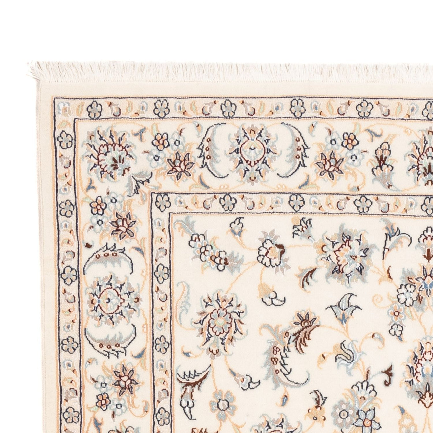 Perserteppich - Nain - Premium - 174 x 120 cm - creme