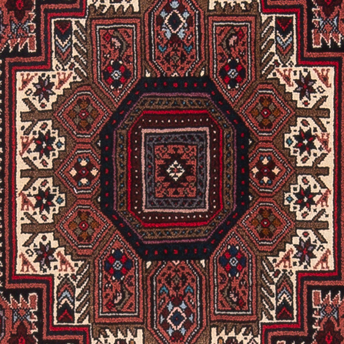 Perser Rug - Nomadic - 126 x 84 cm - dark red
