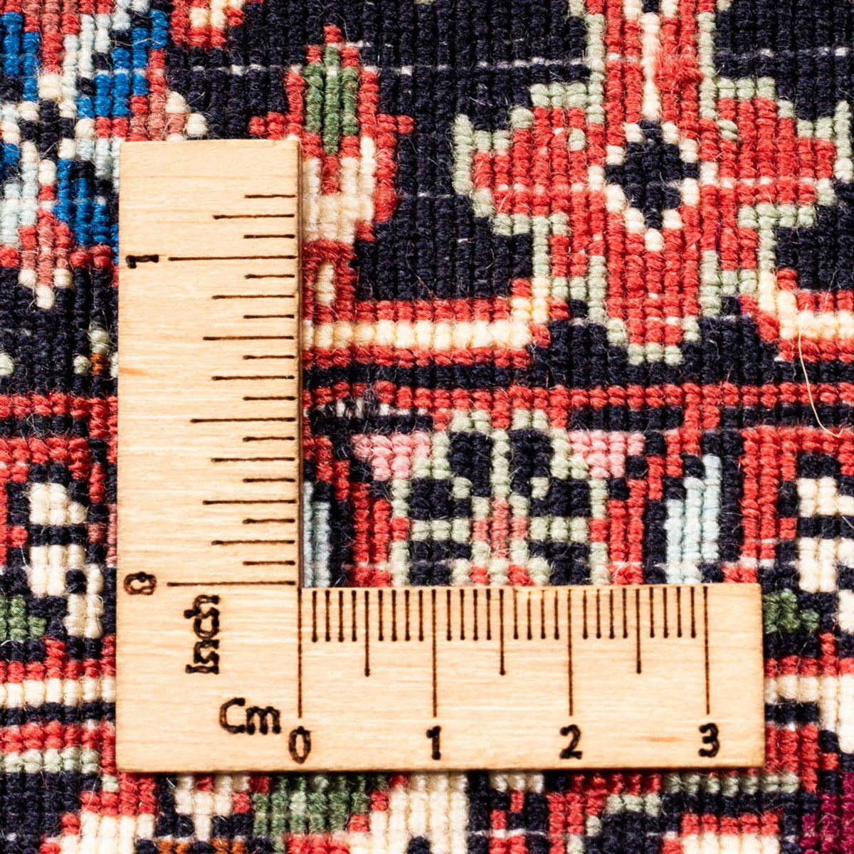 Perser Rug - Bidjar - 246 x 197 cm - bordeaux red