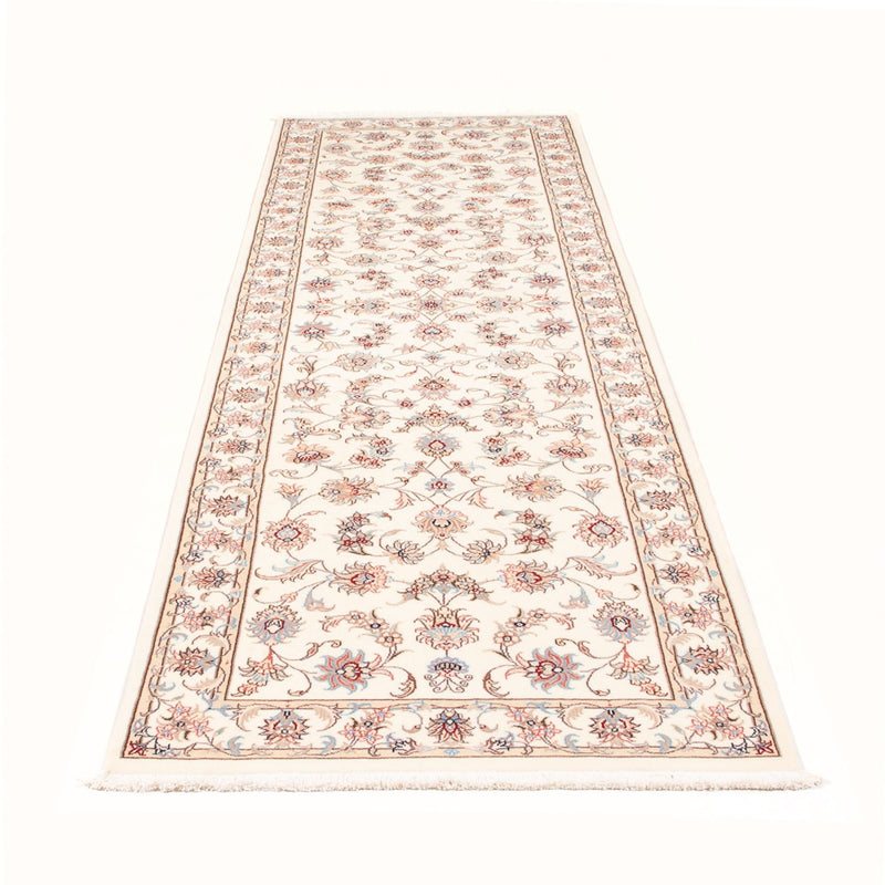 Runner Perser Rug - Tabriz - Royal - 296 x 86 cm - cream